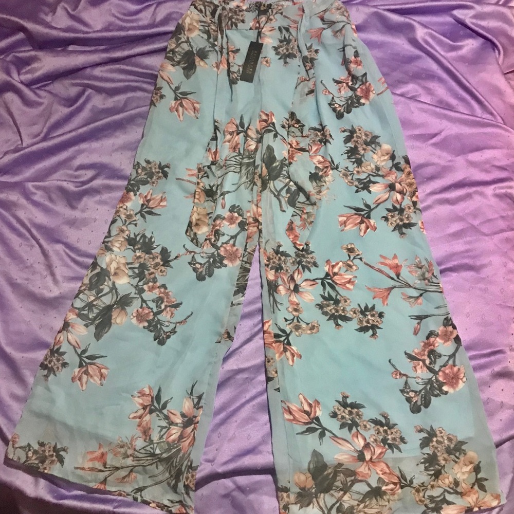 Chiffon pants